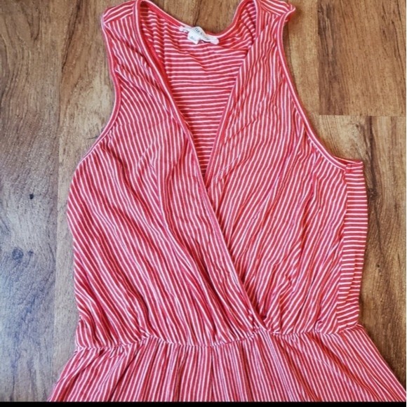 Rolla Coaster Red Striped Romper - Picture 9 of 10